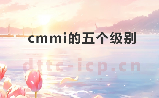 cmmi的五個級別是什么?3級和5級辦理條件是什么 cmmi的五個級別是什么?3級和5級辦理條件是什么