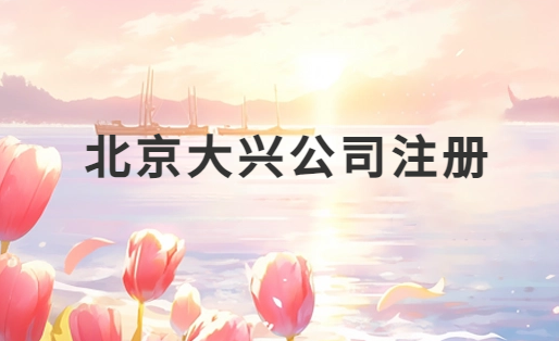 北京大興公司注冊,有什么優(yōu)勢?什么步驟?