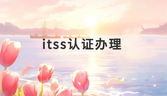 itss認證辦理(一文就能懂)