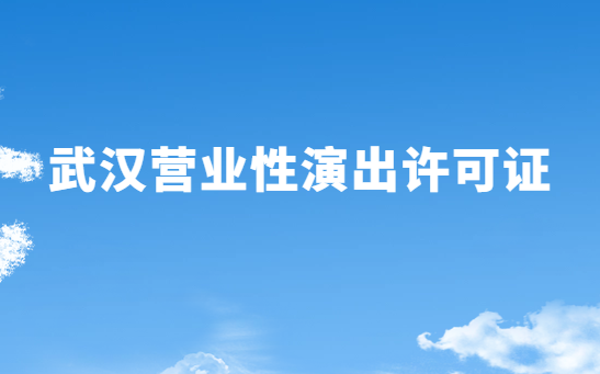 武漢營業性演出許可證怎么辦理,申請流程、條件及材料指南